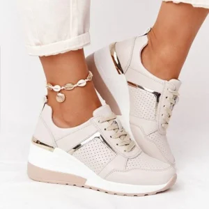 Odile - Femme Baskets Marche Confort