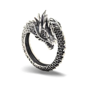 Bague Gothique Dragon