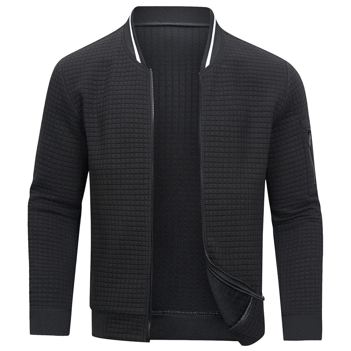 Oscar - Gilet Zippée Bomber Homme – Image 2