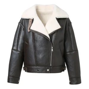 Blouson Aviateur Doublé Femme