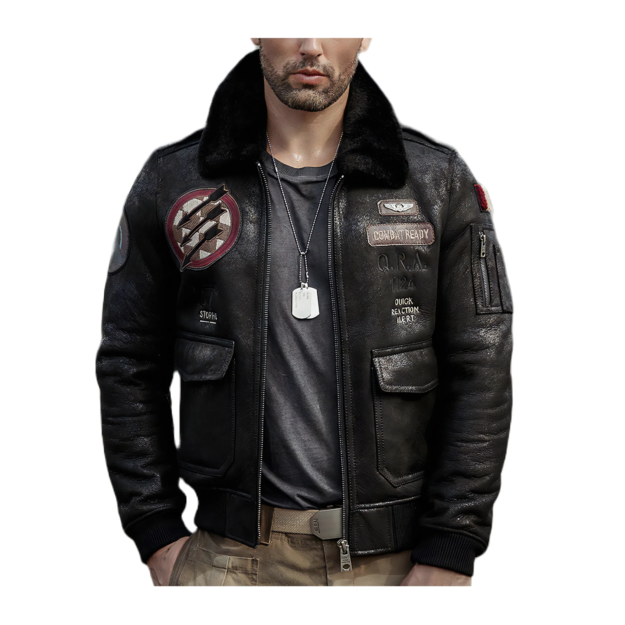 Blouson Aviateur Mouton