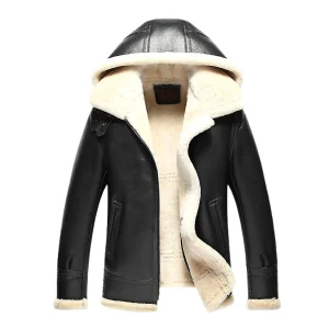 Blouson Bombardier Capuche Homme