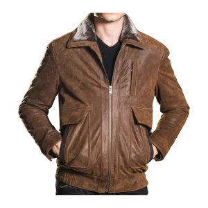 Blouson Cuir Homme Pilote