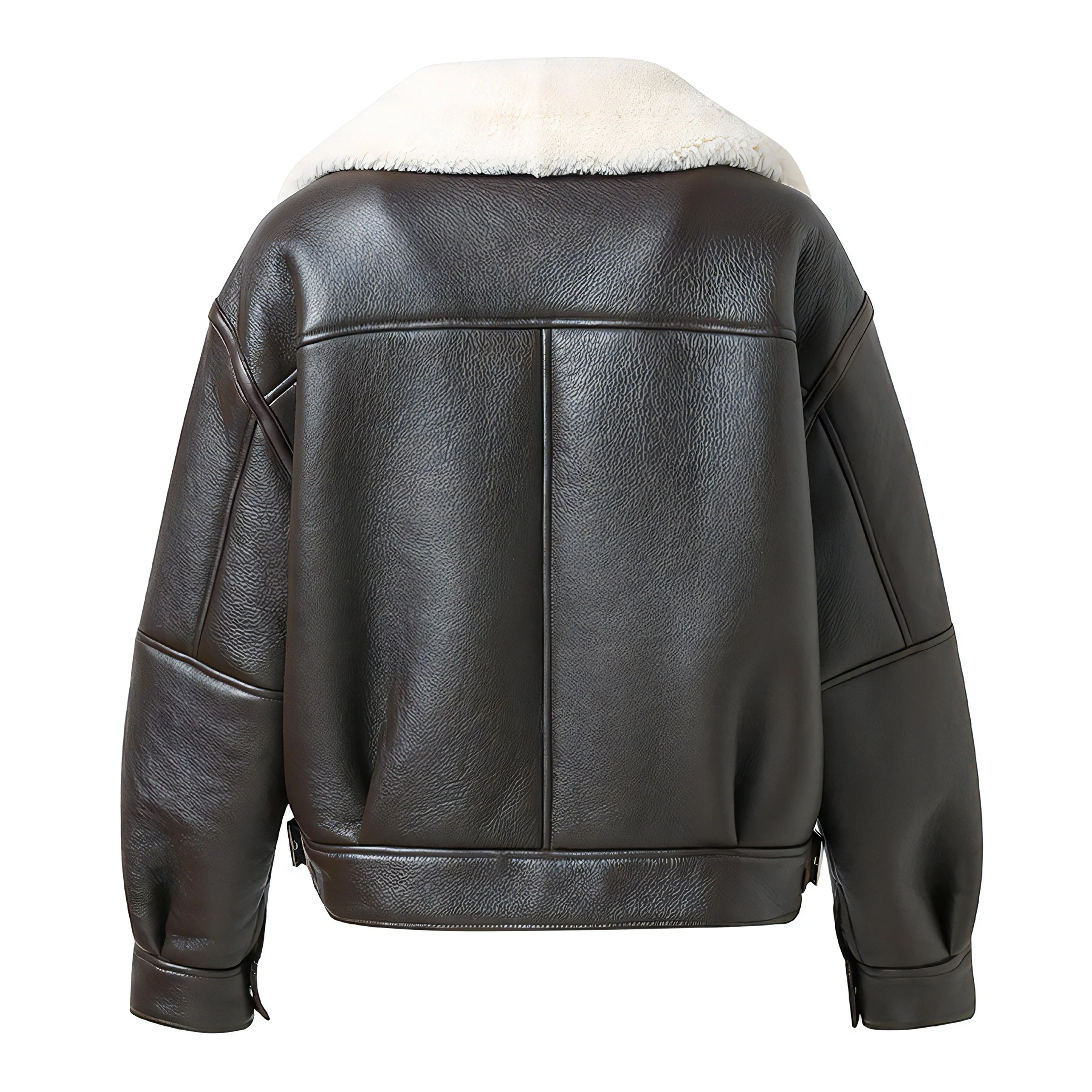 Blouson Aviateur Doublé Femme – Image 3