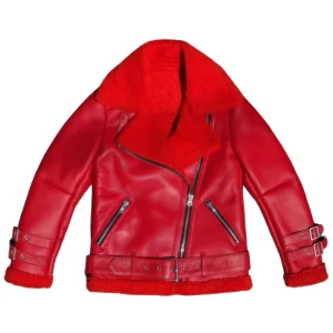 Blouson Femme Rouge Bombardier