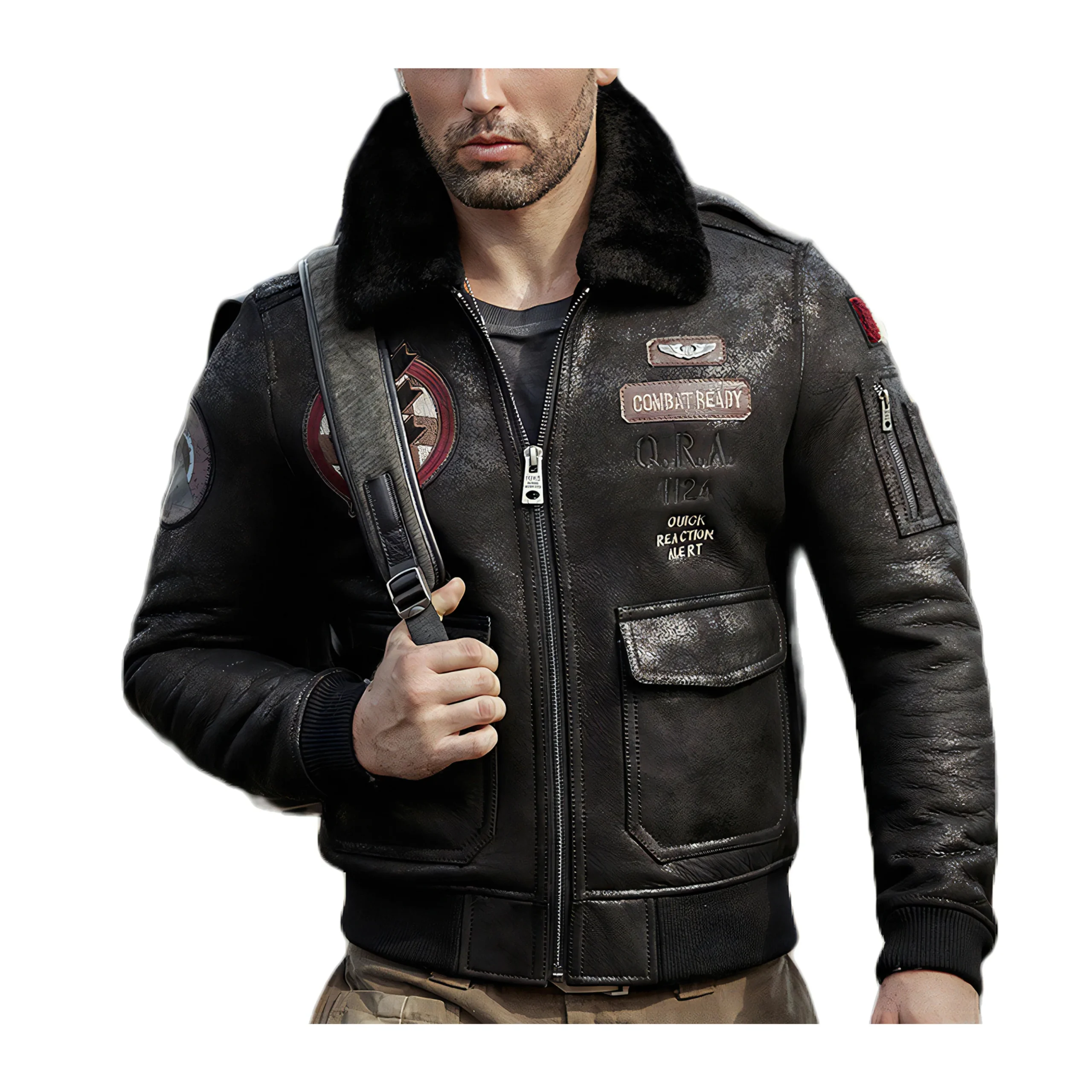 Blouson Aviateur Mouton – Image 2