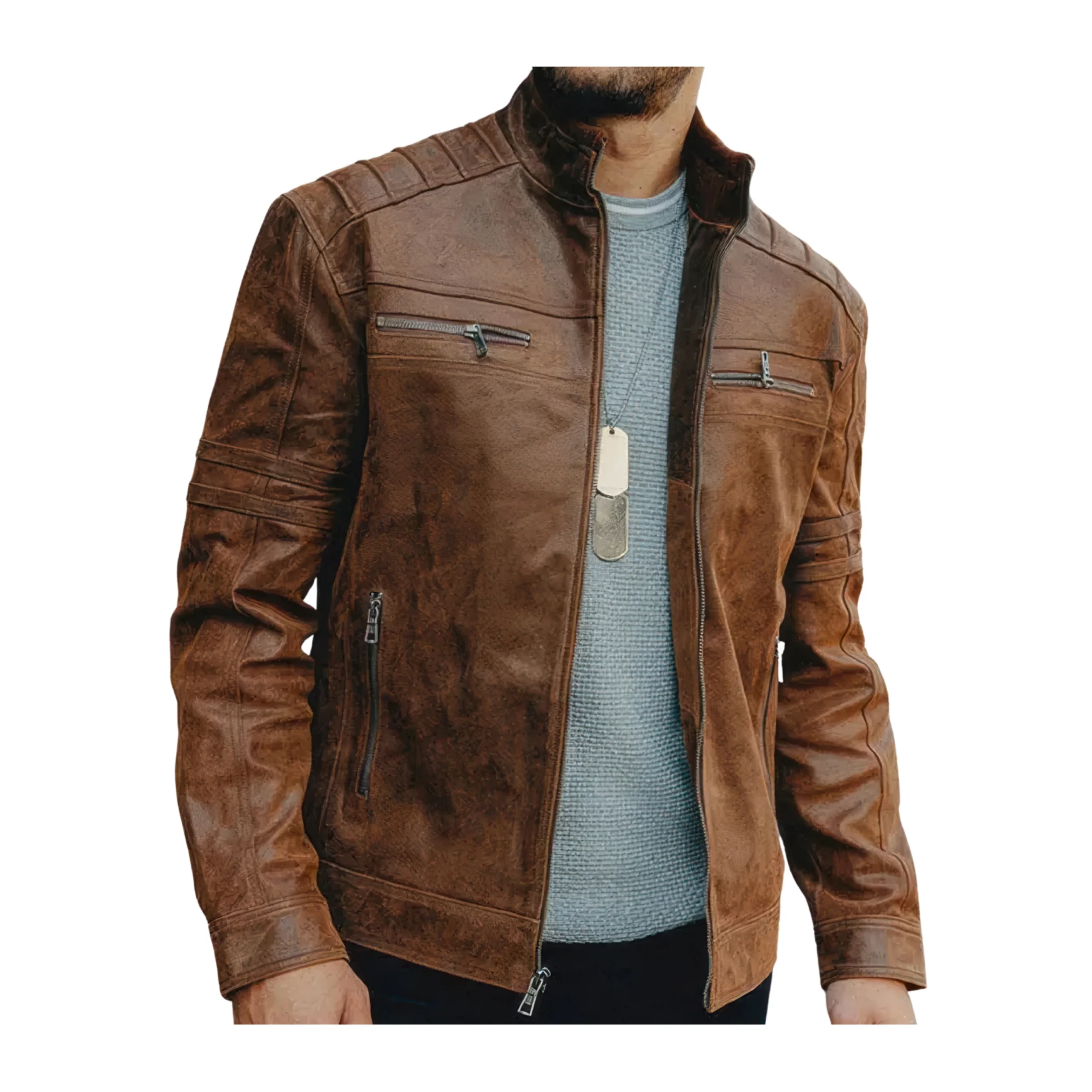 Blouson Moto Aviateur – Image 4