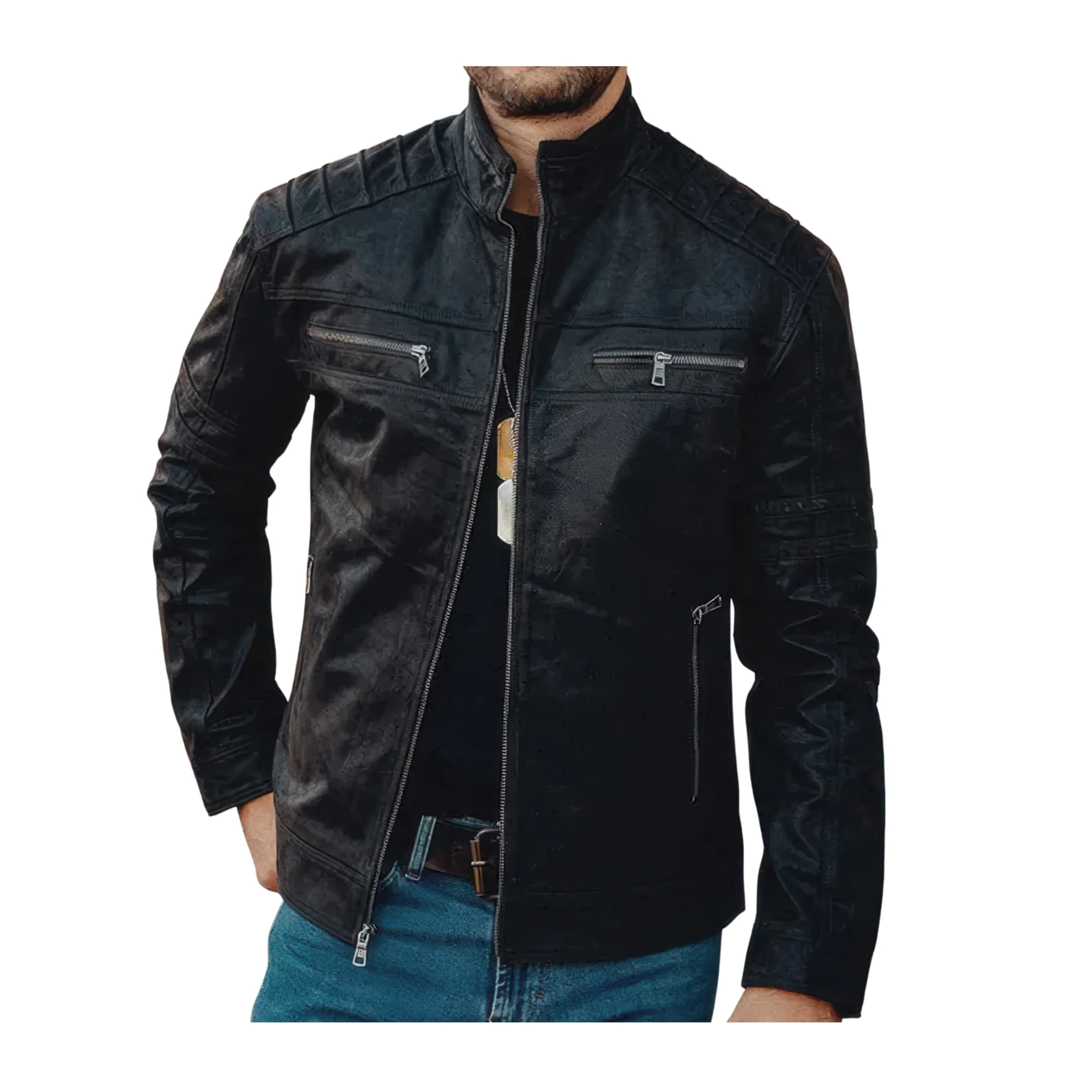 Blouson Moto Aviateur – Image 5
