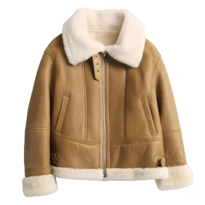 Bombardier Peau de Mouton Femme