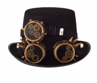 Chapeau Steampunk Haut De Forme Fantaisie
