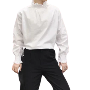 Chemise Col Victorien