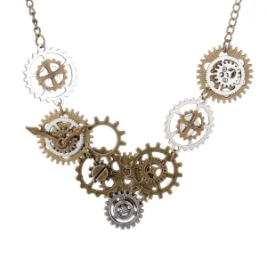 Pendentif Steampunk Ornement de Rouages