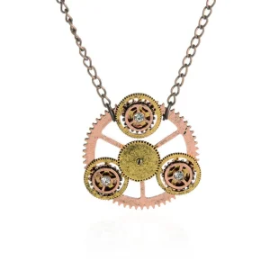 Pendentif Steampunk Engrenage