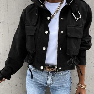 Louise - Veste femme style utilitaire