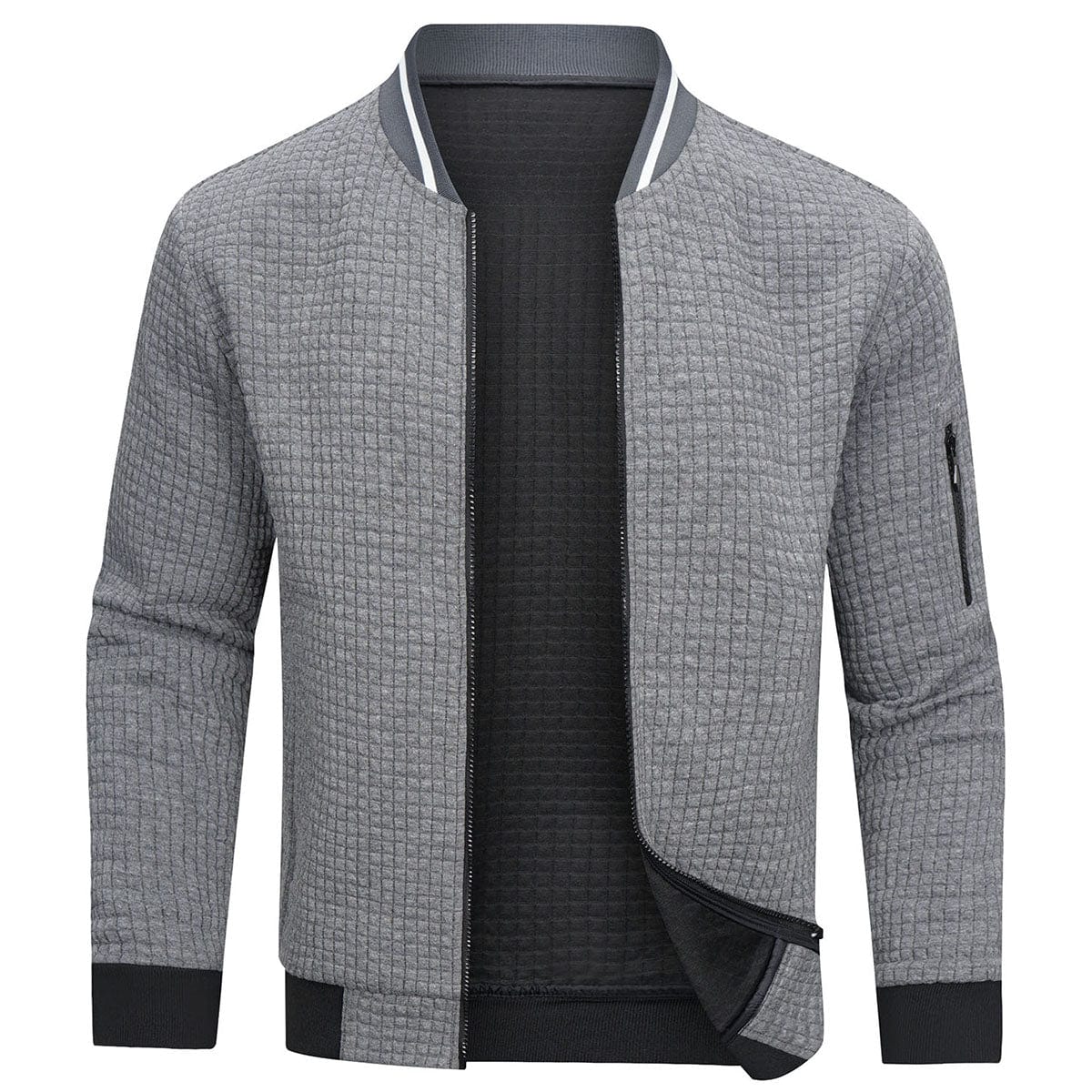 Oscar - Gilet Zippée Bomber Homme – Image 4