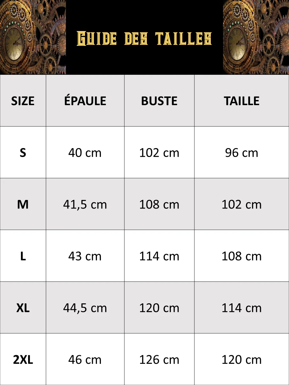 Gilet Smoking Steampunk Homme – Image 2