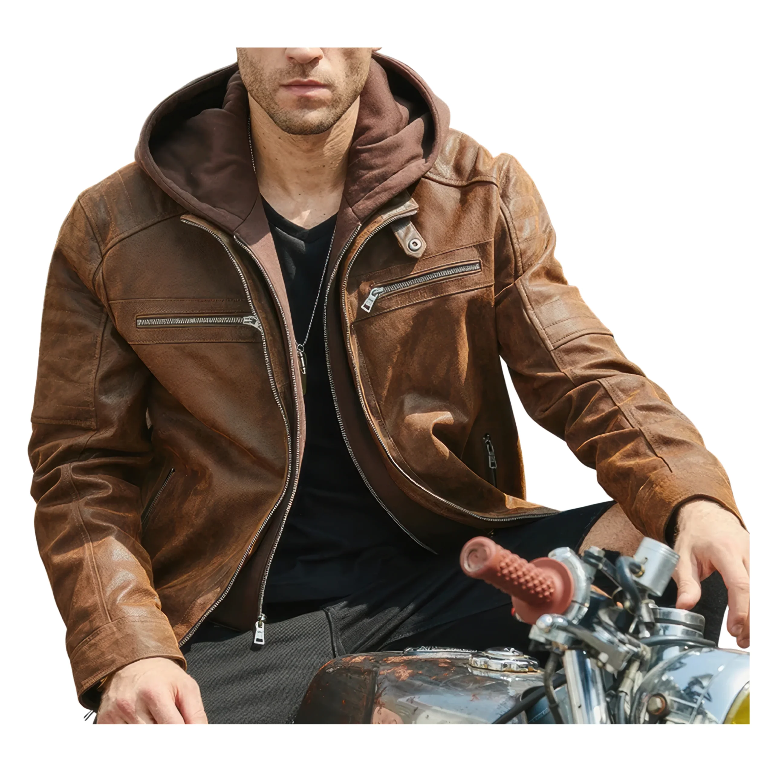 Veste Aviateur Capuche – Image 3