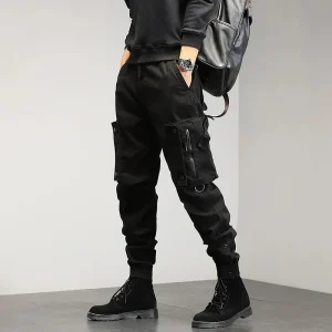 Pantalon gothique homme urbain classique