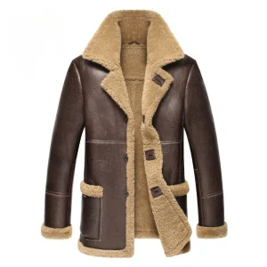 Manteau Col Aviateur Homme