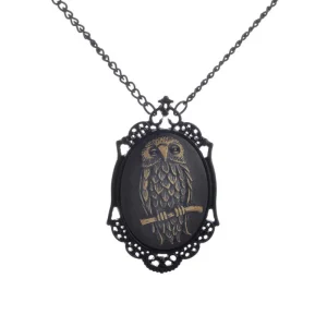 Pendentif Steampunk Hibou