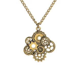Pendentif Steampunk Rouages