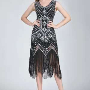 Robe Charleston Argent