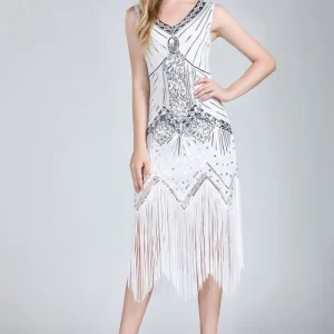 Robe Charleston Blanche