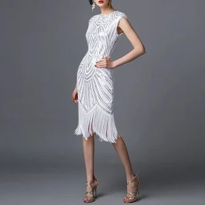 Robe Blanche Année 20