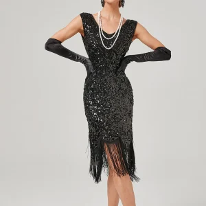 Robe Paillette Année 20