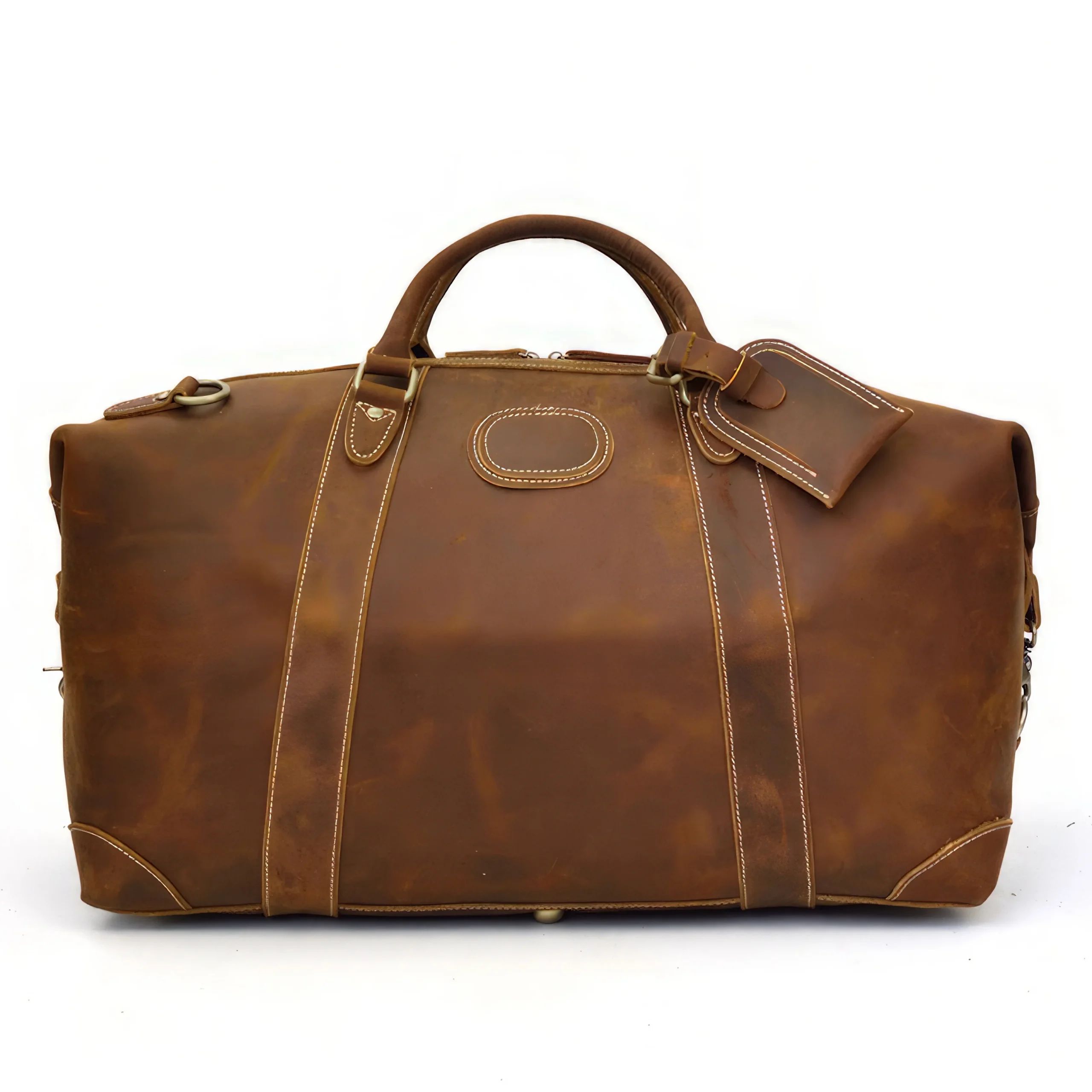 Sac de Week End Cuir 50 cm – Image 2