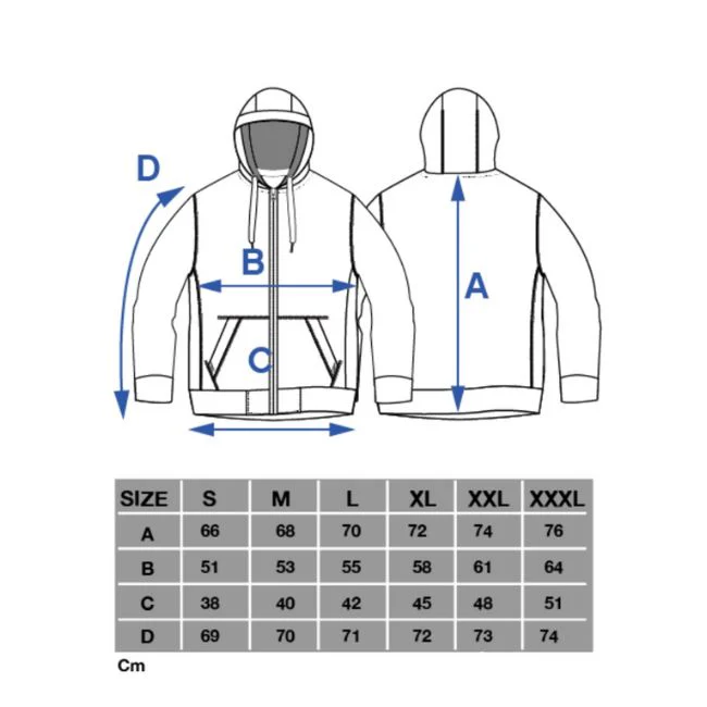 Canadian Peak FONDEAK Homme - Sweat à Capuche avec Impression Marine – Image 5