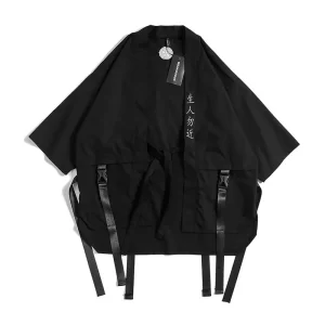 Veste gothique homme style kimono japonais
