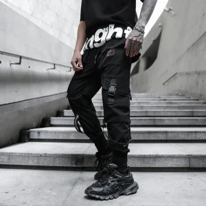 Pantalon gothique homme Cargo style urban gothique