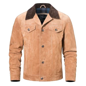 Veste Aviateur Beige Daim