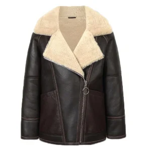 Veste Aviateur Peau de Mouton Femme