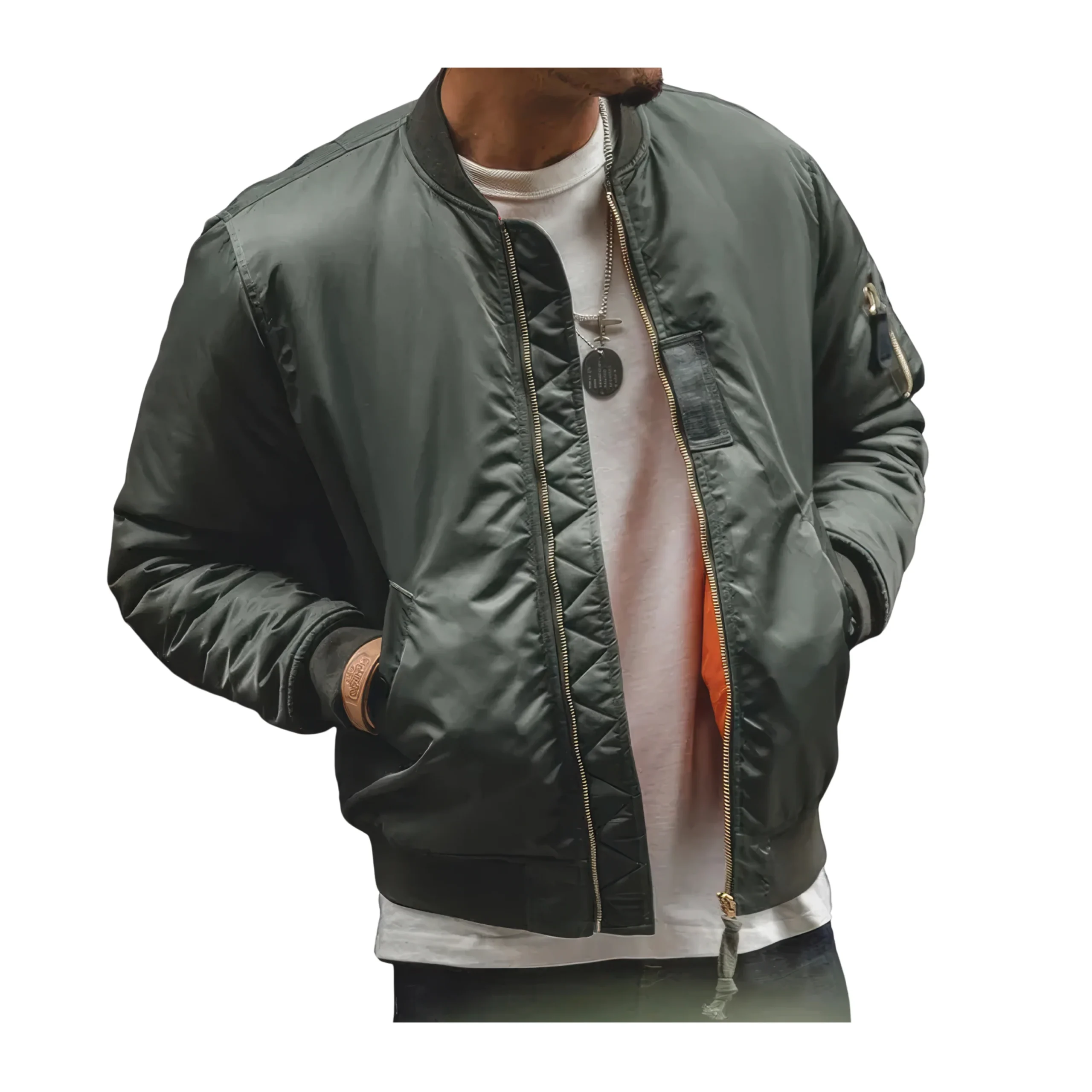 Veste Bomber Aviateur – Image 2