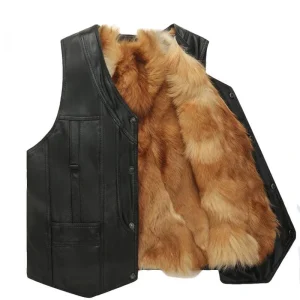 Veste Sans Manche Doublée