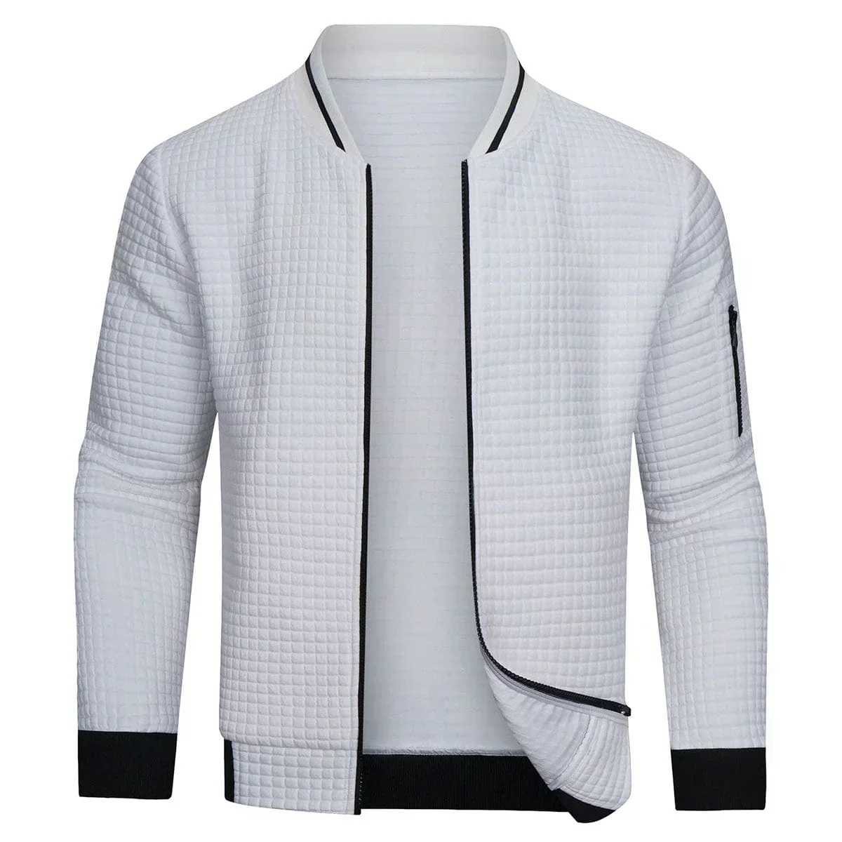 Oscar - Gilet Zippée Bomber Homme – Image 5